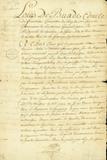 Document (Concession de terres au sieur de Verchères, en augmentation de la seigneurie de Verchères)