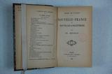Livre (Notes de voyage : Nouvelle-France et Nouvelle-Angleterre). Page de titre