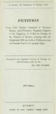 Document (Petition of John Saxton Campbell to the Legislative Council opposing the Seigniorial Tenure Bill)