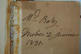 Livre (Abrégé de l'histoire du Canada (première partie)). Signature