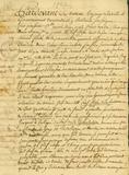 Document (Contrat de vente d'un terrain, dans le fief Closse, par Marie-Anne Noële Denis de Vitré à Claude Houllier)