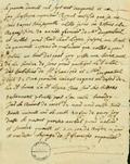 Document (Arpentage des terres, à l'Île-Jésus, de Vanier, fermier de M. d'Argenteuil, et de Nollet)