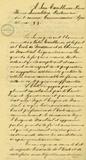 Document (Mémoire à Mgr Smeulders, exposant les garanties de l'École de Médecine et de Chirurgie quant à la foi et aux moeurs)