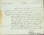 Document (Ordre de brigade à tous les officiers de milice de prêter serment d'allégeance au roi dans les quinze jours)