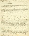 Document (Lettre d'Admyraut à De Lanaudière)