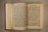 Livre (Opera : Sive, Exercitatio anatomica de motu cordis et sanguinis in animalibus. Atque Exercitationes duae anatomicae de circulatione sanguinis ad Joannem Riolanum filium. Tumque Exercitationes de generatione animalium). Intérieur de l'imprimé