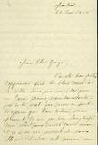 Document (Lettre de Cécile Baby à Georges Baby)