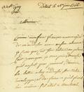 Document (Lettre de Duperon Baby à  Guy)