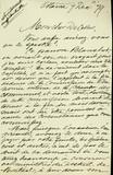 Document (Lettre de Georges Baby à A. D. Decelles)