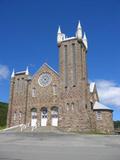 Église de Saint-Michel-de-Percé. Vue avant