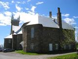 Église de Saint-Michel-de-Percé. Vue arrière