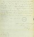 Document (Lettre de J. Baby à François Baby)