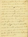 Document (Lettre de Louis Baby à François Baby)