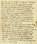 Document (Lettre de Thérèse Le Comte Dupré à François Baby)