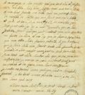 Document (Lettre de Thérèse Le Comte Dupré à François Baby)