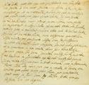 Document (Lettre de Thérèse Le Comte Dupré à François Baby)