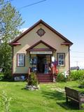 Ancienne école anglaise de Percé. Vue avant