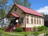 Ancienne école anglaise de Percé. Vue latérale