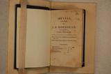 Livre (Odes, cantates, épitres et poésies diverses). Page de titre