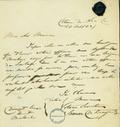 Document (Lettre de Saveuse de Beaujeu à L. T. Drummond)