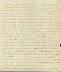 Document (Lettre de Charlotte Berczy à Wm Berczy)