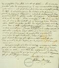 Document (Lettre de Wm. Berczy à Jacques Viger)