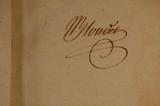 Livre (Lettere d'una peruviana : tradotte dal francese in italiano, di cui si sono accentate tutte le voci, per facilitar agli stranieri il modo d'imparare la prosodia di questa lingua (Tome I)). Signature