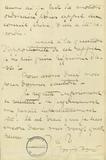 Document (Lettre de Jos. Bossé à Geo. Baby)
