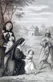 Livre (Vie de la soeur Bourgeoys : fondatrice de la Congrégation de Notre-Dame de Villemarie en Canada : suivie de l'histoire de cet institut jusqu'à ce jour (Tome I)). Illustration