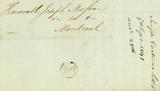Document (Lettre de Joseph Cartier à Jos. Masson)