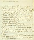 Document (Lettre de Cerry à D'Argenteuil)
