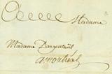 Document (Lettre de Cerry à D'Argenteuil)