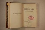 Livre (De Québec à Lima : journal d'un voyage dans les deux Amériques en 1858 et en 1859). Page de titre