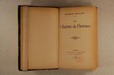 Livre (Le charme de Florence). Page de titre