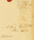 Document (Lettre de Sir John Colborne (par le secrétaire) à P. E. Leclerc)