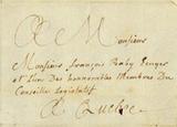 Document (Lettre de Curatteau à François Baby)