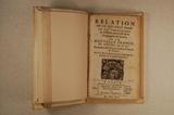 Livre (Relation de ce qui s'est passé de plus remarquable ès Missions des Pères de la Compagnie de Jesus, en la Nouvelle France, ès années 1650. & 1651 : envoyée au R.P. Provincial de la Province de France). Page de titre