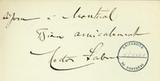 Document (Lettre de Hector Fabre à Georges Baby)
