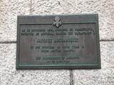 Plaque de Jacques Archambault