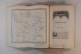 Livre (Histoire des ducs de Bourgogne de la maison de Valois, 1364-1477 (Tome I)). Intérieur de l'imprimé avec carte