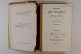 Livre (Histoire des Romains (Tome I)). Page de titre