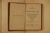 Livre (Le pèlerinage de la bonne Sainte-Anne : contenant une vie de Sainte-Anne, une notice historique sur les pèlerinages de la bonne Sainte-Anne du Nord, du Bout-de-L'Ile, de Varennes, de la Beauce, etc., suivie d'une neuvaine à sainte Anne, des prières de la messe, préparations à la confession et à la communion, chemin de la croix, prières, etc., à sainte Anne). Page de titre