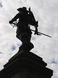 Statue (Paul de Chomedey de Maisonneuve). Vue arrière