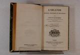 Livre (L'Irlande sociale, politique et religieuse (Tome II)). Page de titre avec signature