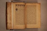 Livre (Les muses de la Nouvelle France à monseigneur le chancellier). Intérieur de l'imprimé