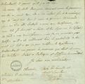 Document (Lettre d'E. Henry à Michael O'Sullivan)