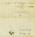 Document (Lettre d'E. Henry à Michael O'Sullivan)