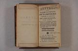 Livre (Lettres de Madame la comtesse de la Rivière, à Madame la baronne de Neufpont, son amie : contenant les principaux évènemens de sa vie, de celle de ses enfans, & de quelques-uns de ses parens ; avec beaucoup de nouvelles & d'anecdotes du règne de Louis XIV, depuis l'année 1686 jusqu'à l'année 1712 (Tome II)). Page de titre avec signature