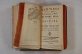 Livre (Mémoires politiques et militaires de notre tems, ou, Recueil de lettres françaises trouvées par les Hanovriens lors de la bataille de Minden). Page de titre