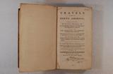 Livre (Travels into North America : containing its natural history, and a circumstantial account of its plantations and agriculture in general : with the civil, ecclesiastical and commercial state of the country, the manners of the inhabitants and several curious and important remarks on various subjects (Tome I)). Page de titre